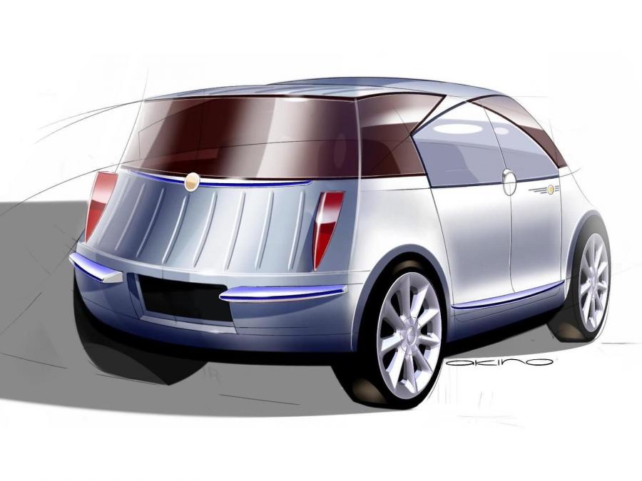 Эскиз Chrysler Akino Concept 2005 года  (фото 22 из 27)